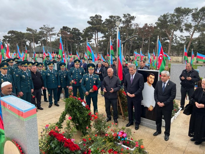 Qaradağda şəhidlərin qəbirləri ziyarət olundu  - FOTOLAR